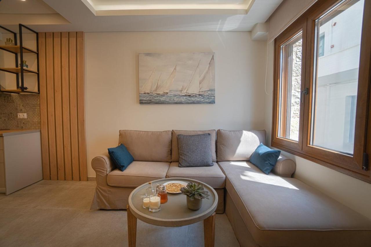 Jacuzzi Maisonette In Sfakia Center 'New 2023' Lägenhet Khóra Sfakíon Exteriör bild